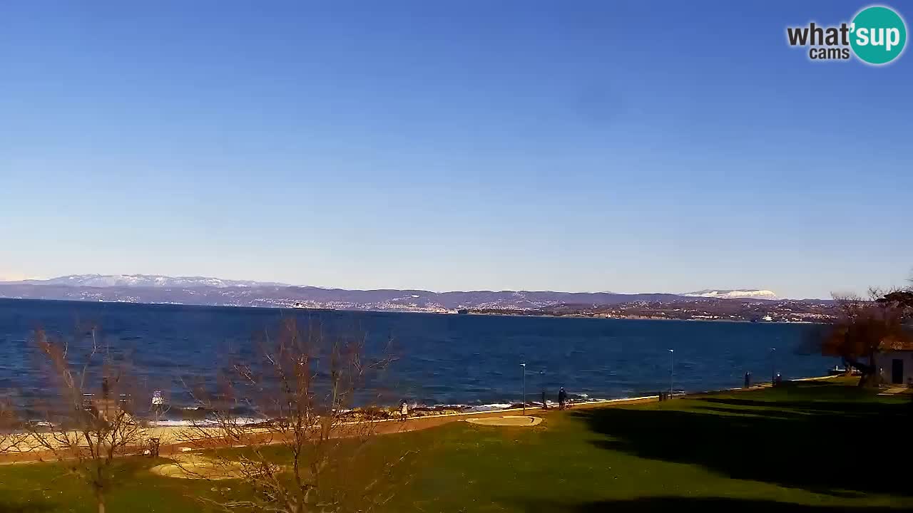 Izola – Blick vom Restaurant “Svetilnik”