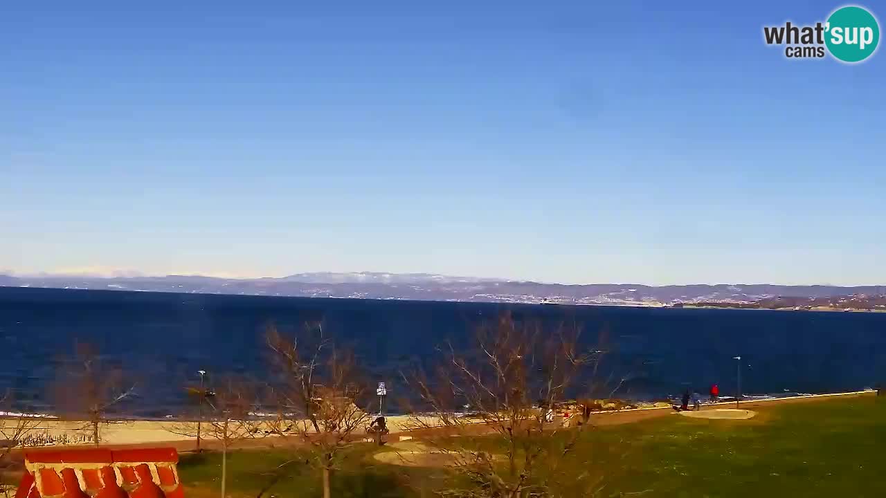 Izola – vue depuis le restaurant “Svetilnik”