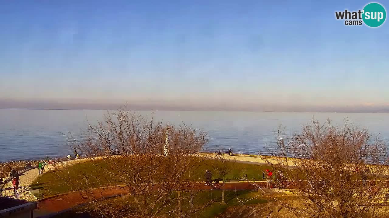 Izola – vue depuis le restaurant “Svetilnik”