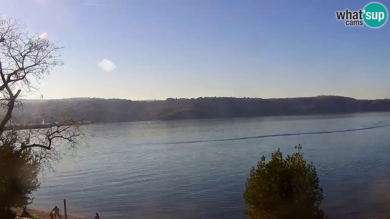 Izola – vue depuis le restaurant “Svetilnik”