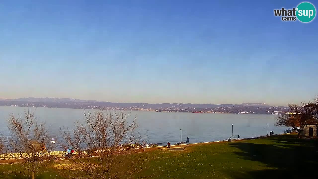 Izola – Blick vom Restaurant “Svetilnik”