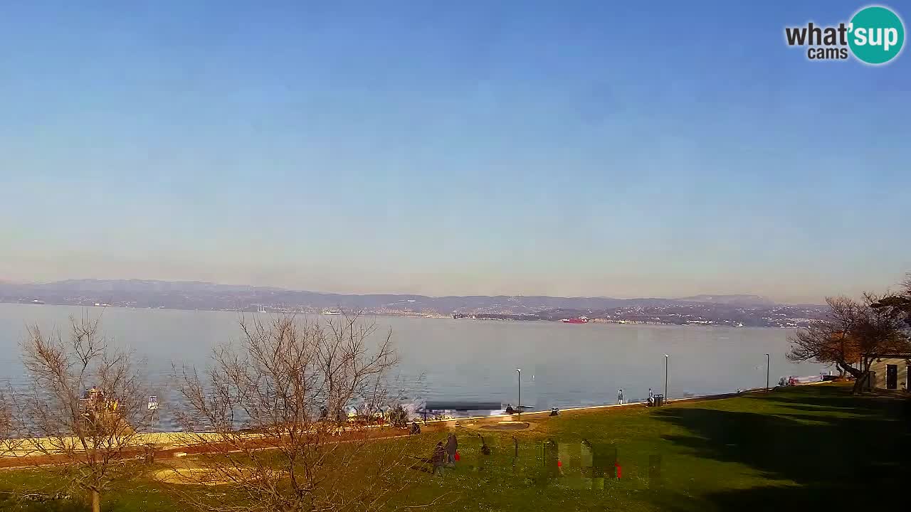 Izola – vue depuis le restaurant “Svetilnik”