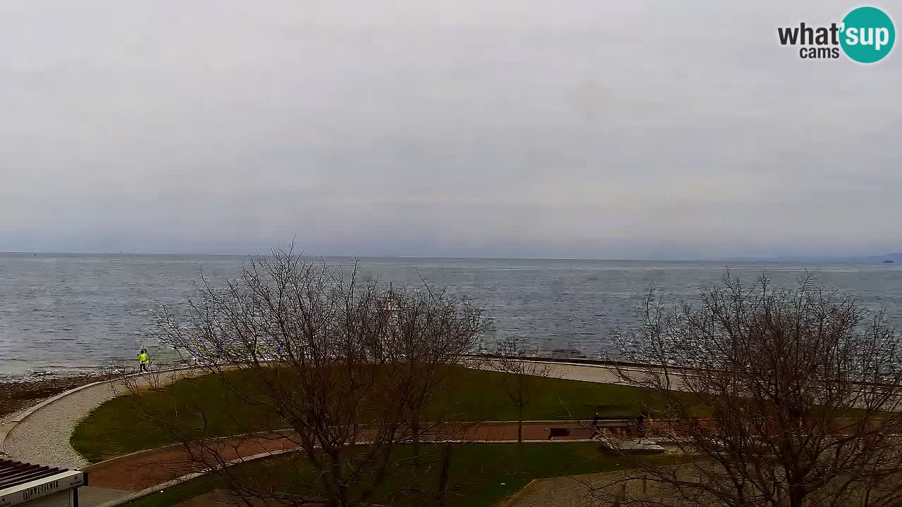 Isola – vista dal ristorante “Svetilnik – al Faro”