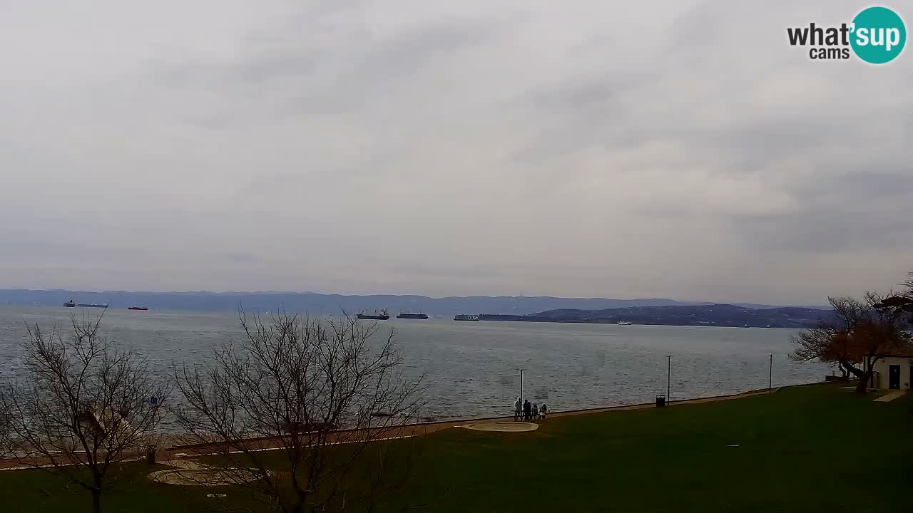 Izola – vue depuis le restaurant “Svetilnik”