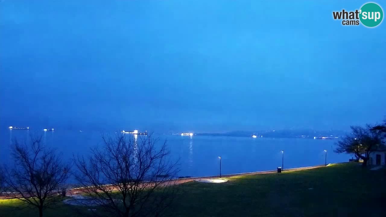 Izola – vue depuis le restaurant “Svetilnik”