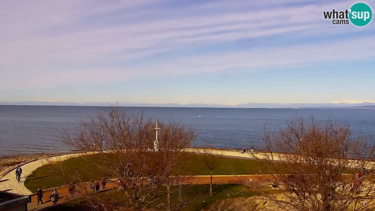 Izola – Blick vom Restaurant “Svetilnik”