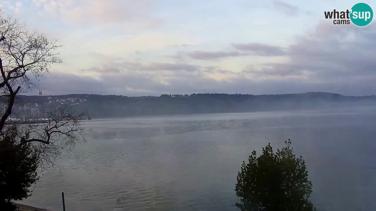 Izola – vue depuis le restaurant “Svetilnik”