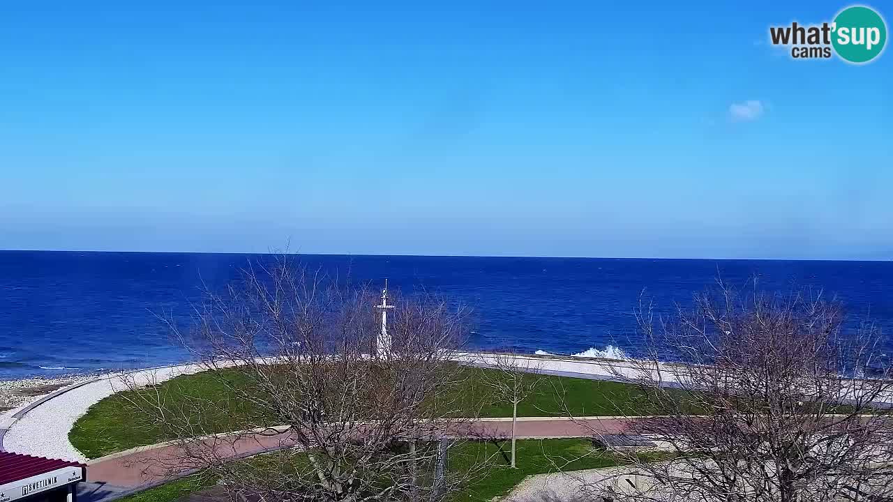 Izola – vue depuis le restaurant “Svetilnik”