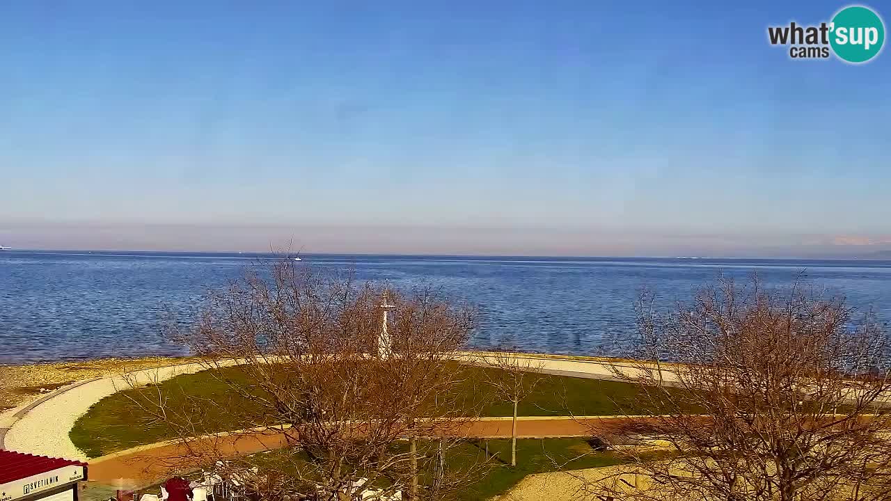 Izola – vue depuis le restaurant “Svetilnik”