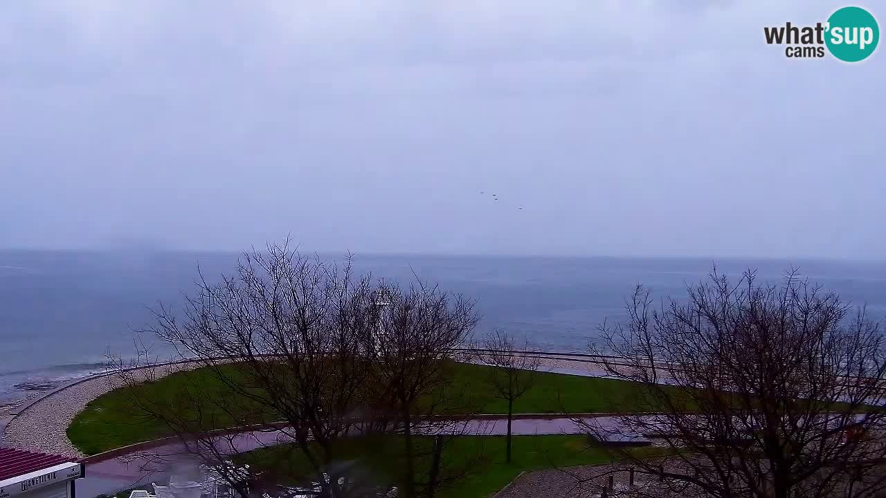 Izola – vue depuis le restaurant “Svetilnik”