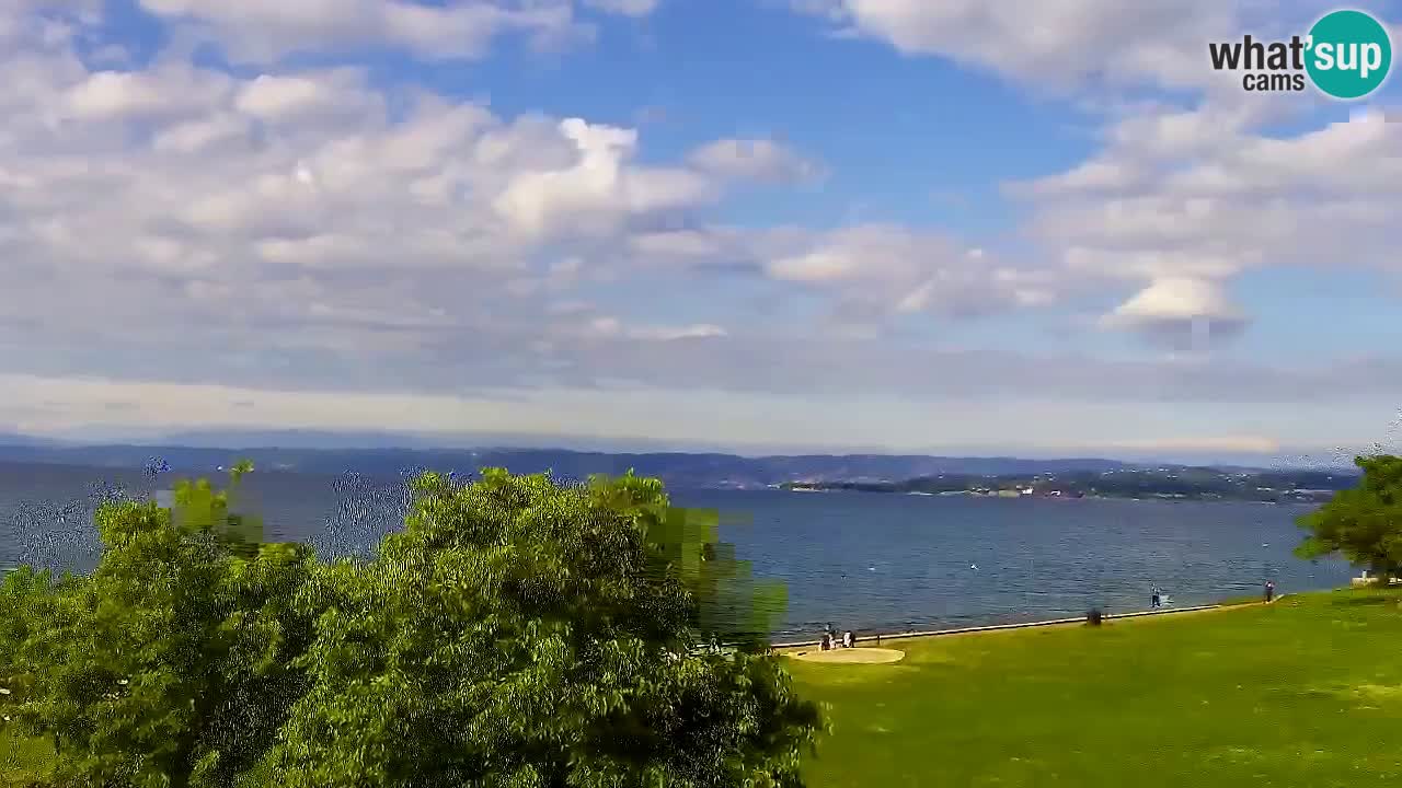 Izola – vue depuis le restaurant “Svetilnik”