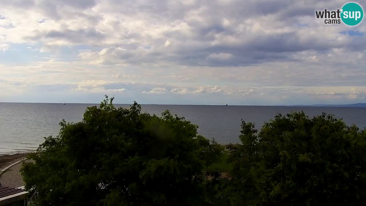 Isola – vista dal ristorante “Svetilnik – al Faro”