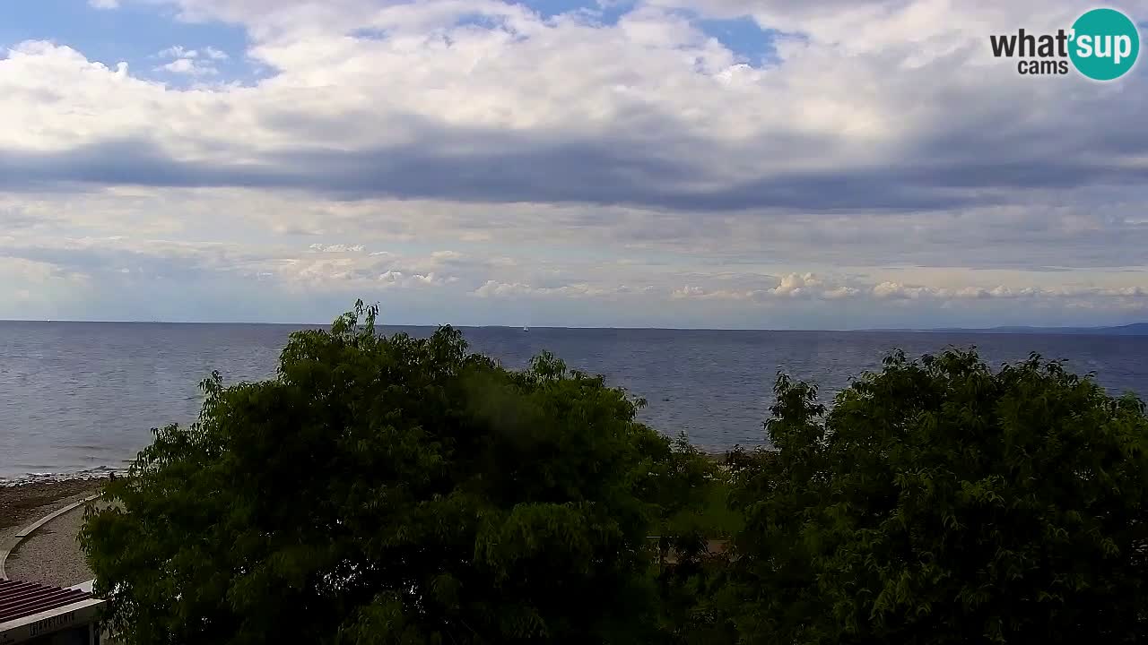 Isola – vista dal ristorante “Svetilnik – al Faro”