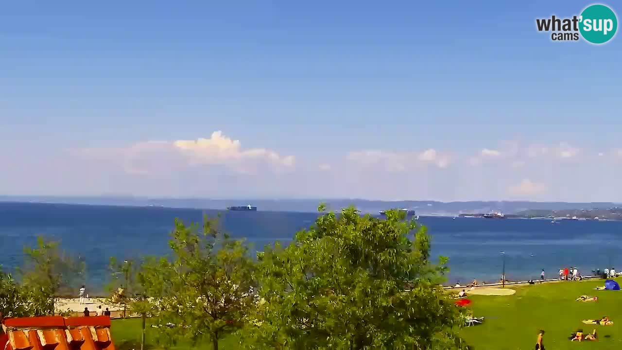Izola – Vista desde el restaurante “Svetilnik”