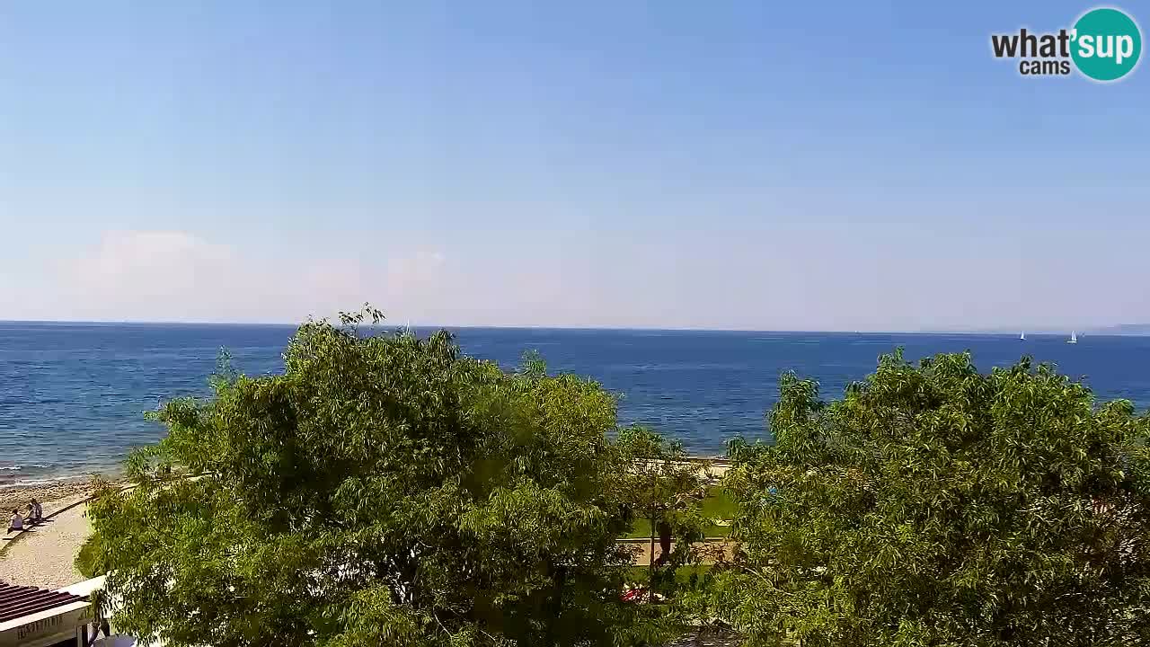 Izola – vue depuis le restaurant “Svetilnik”