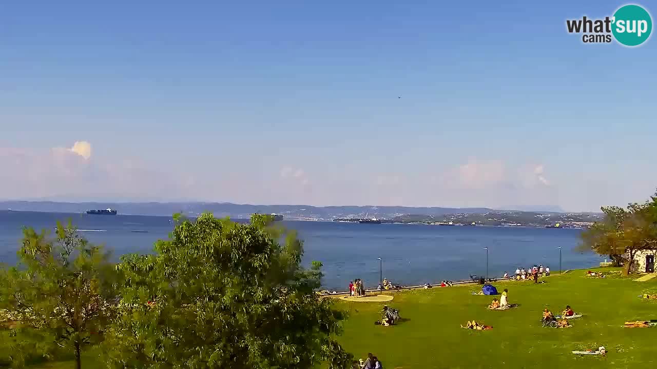 Izola – vue depuis le restaurant “Svetilnik”