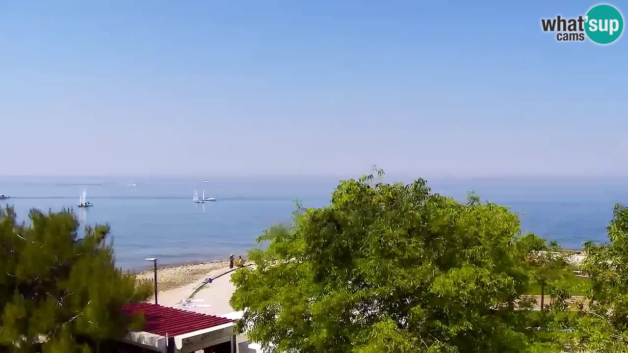 Izola – vue depuis le restaurant “Svetilnik”