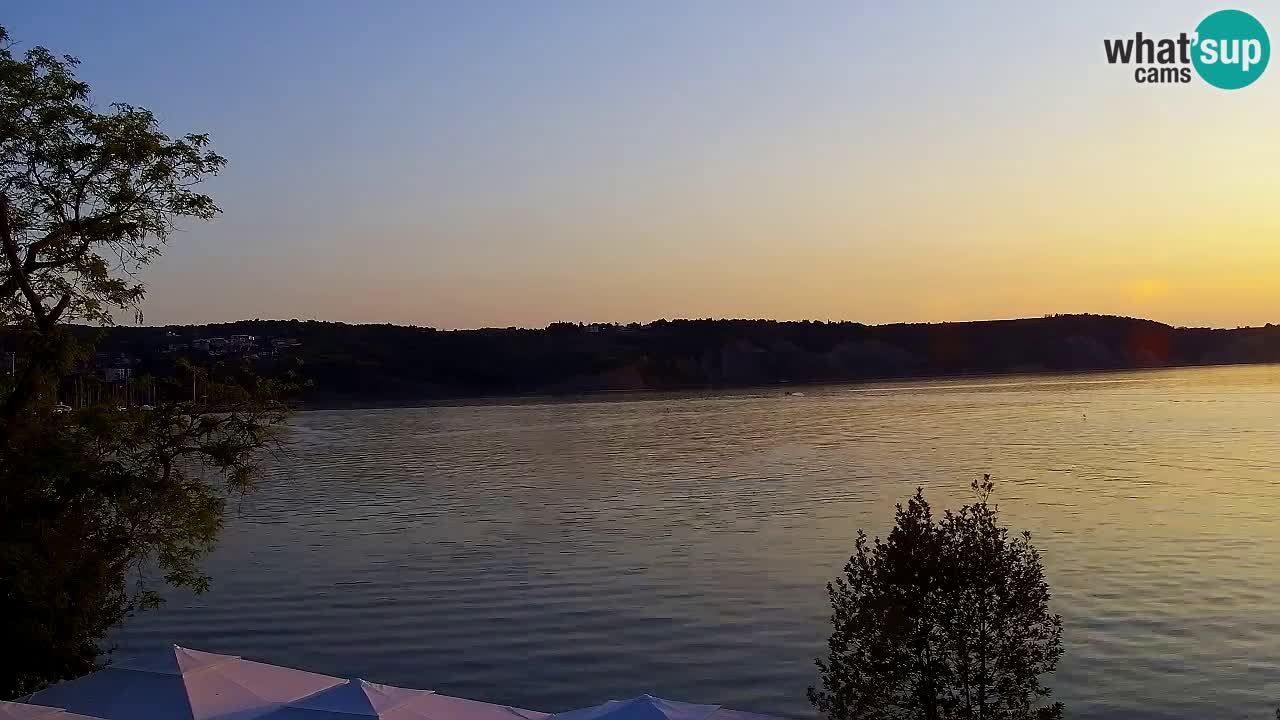 Izola – vue depuis le restaurant “Svetilnik”