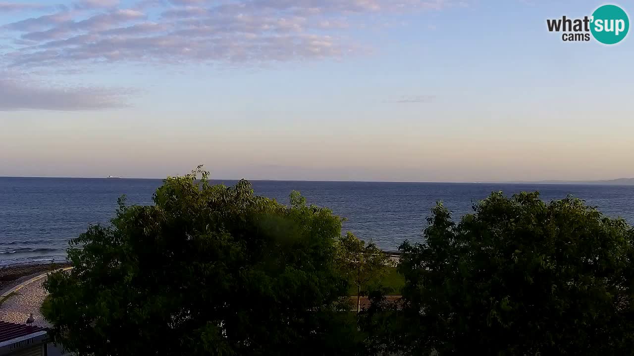 Izola – Blick vom Restaurant “Svetilnik”