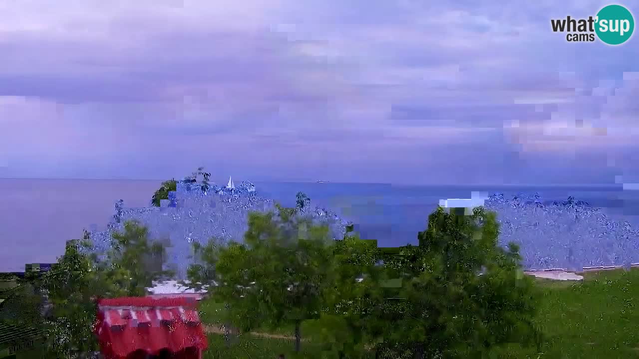 Izola – vue depuis le restaurant “Svetilnik”
