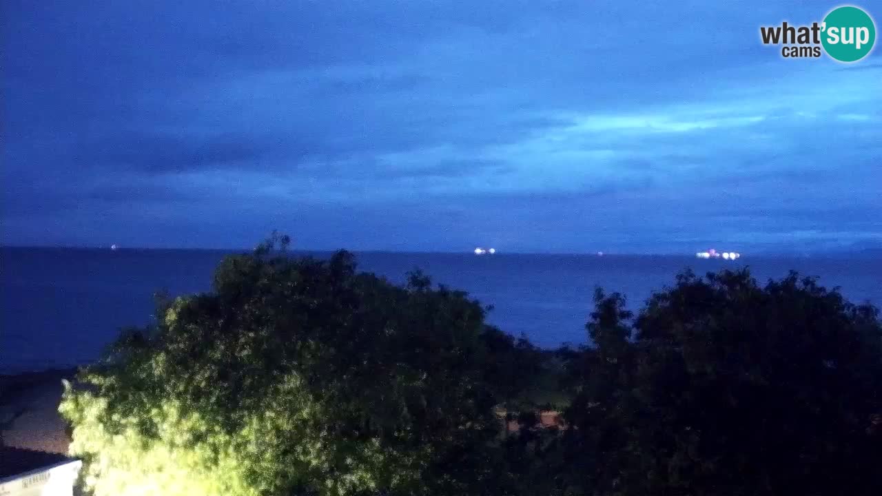 Isola – vista dal ristorante “Svetilnik – al Faro”