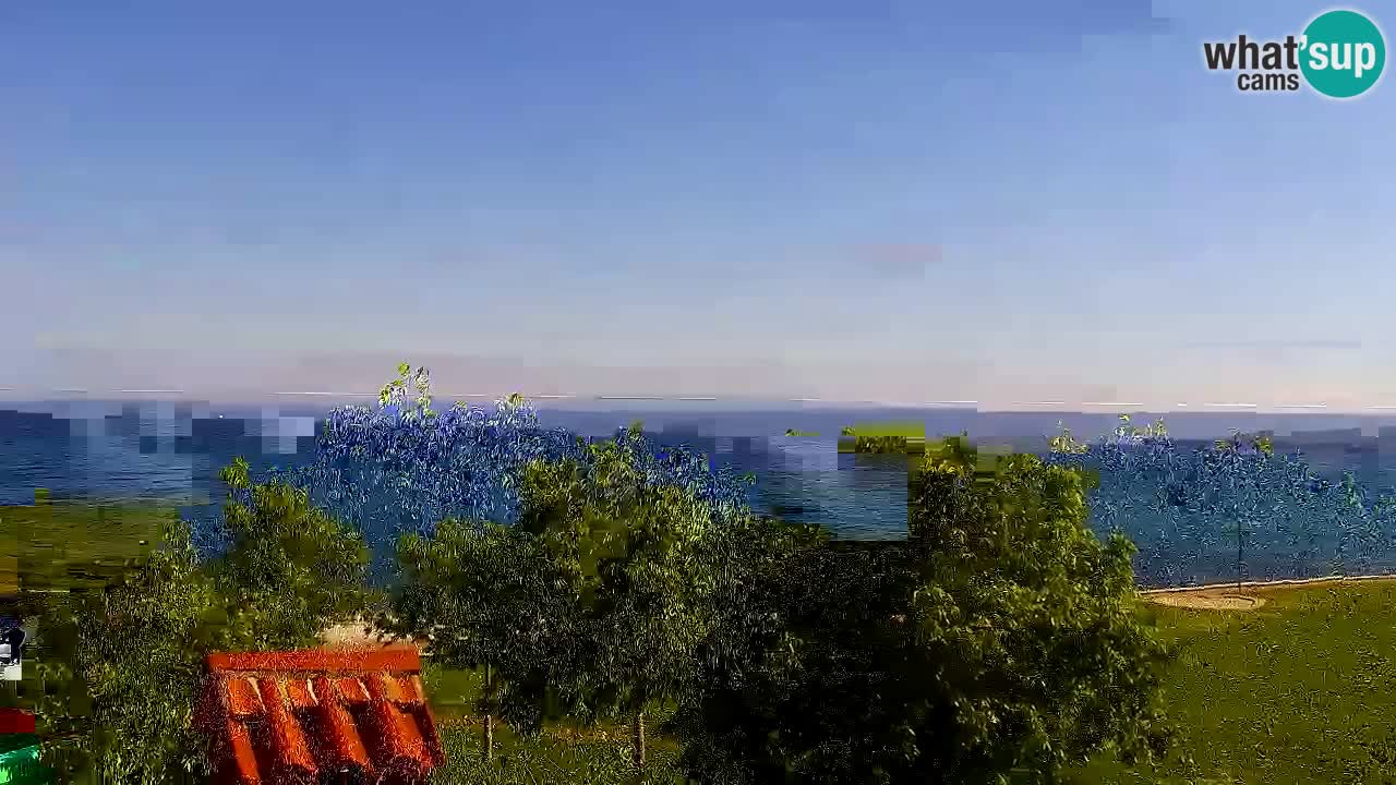 Izola – vue depuis le restaurant “Svetilnik”