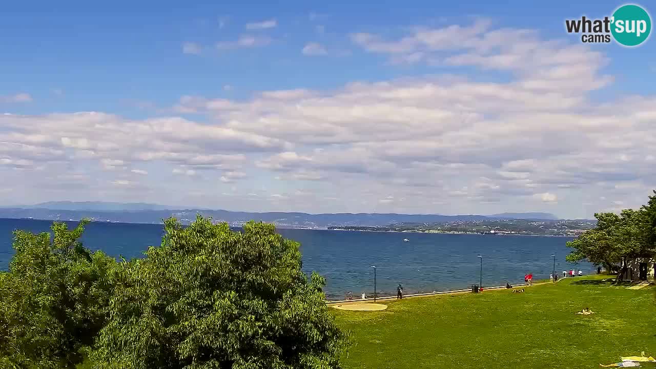 Izola – Blick vom Restaurant “Svetilnik”