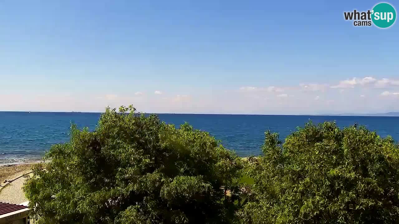 Isola – vista dal ristorante “Svetilnik – al Faro”