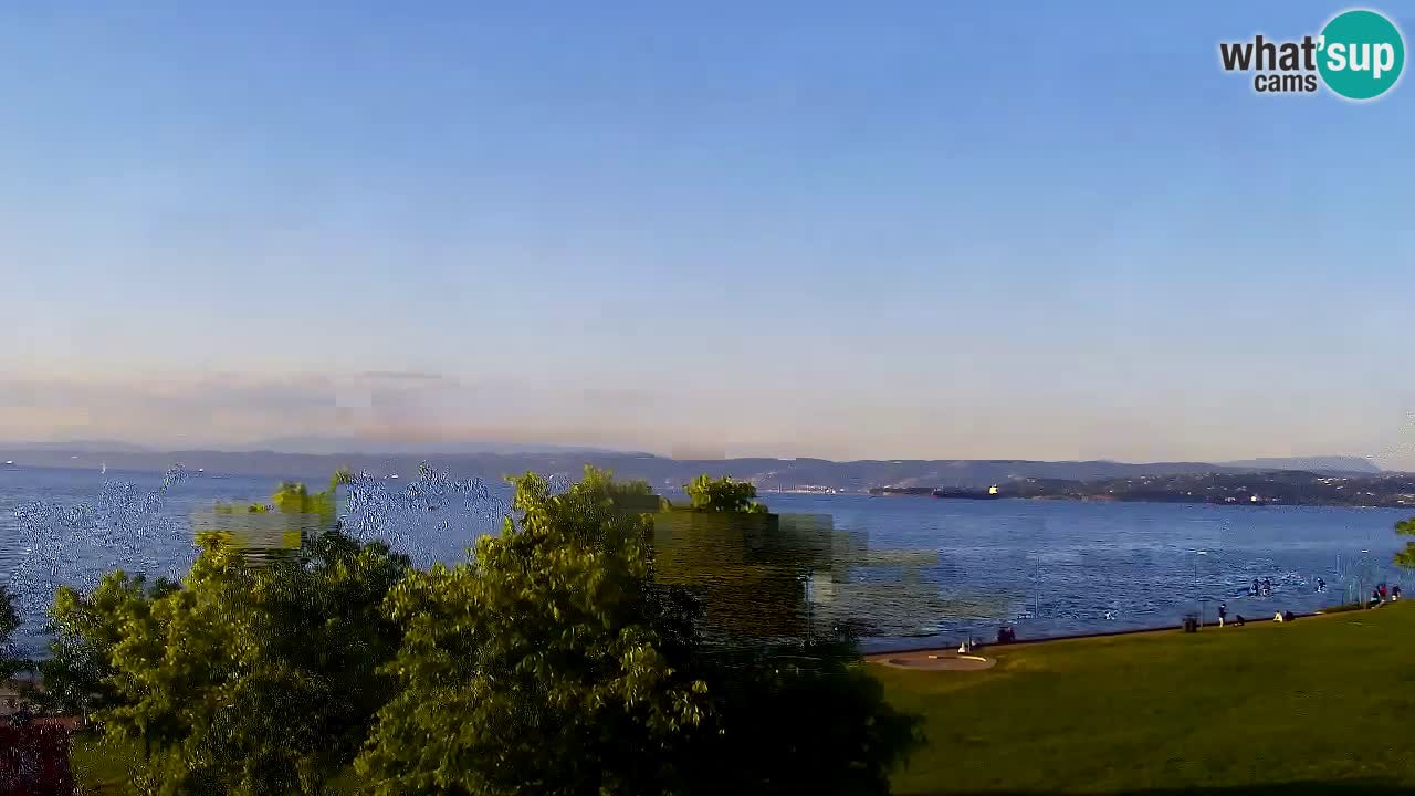 Izola – vue depuis le restaurant “Svetilnik”