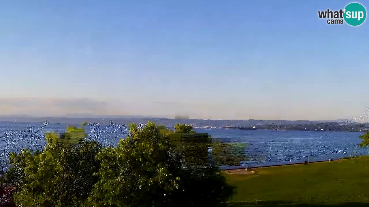 Izola – Vista desde el restaurante “Svetilnik”