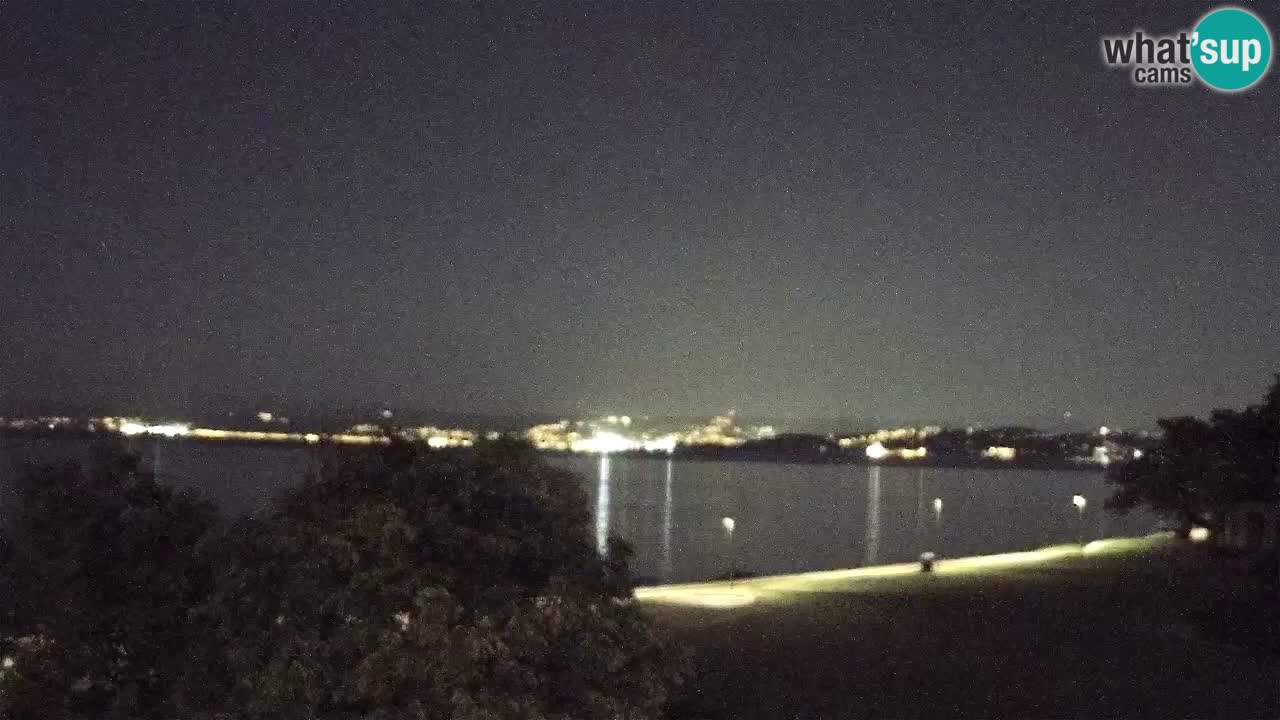 Isola – vista dal ristorante “Svetilnik – al Faro”