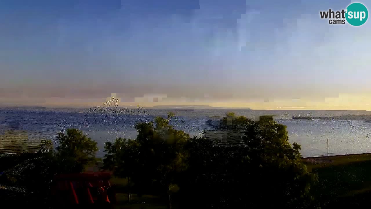 Izola – vue depuis le restaurant “Svetilnik”