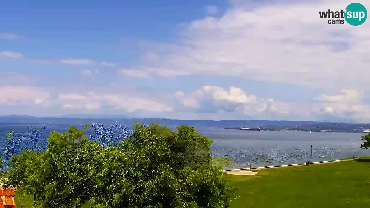 Izola – Blick vom Restaurant “Svetilnik”