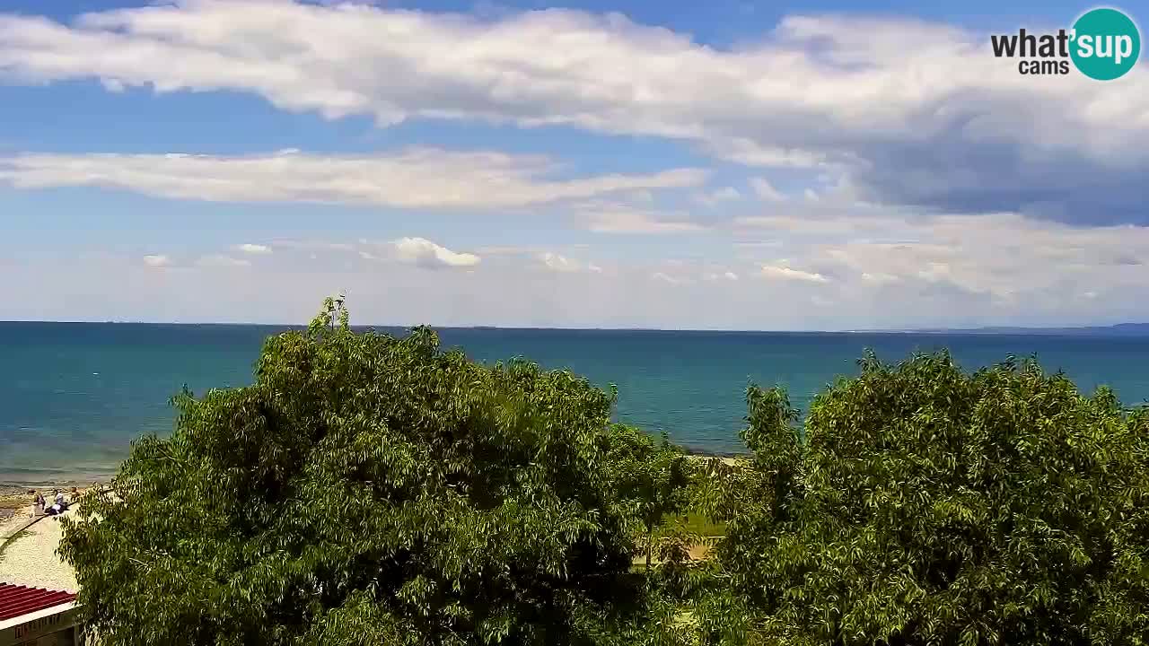 Isola – vista dal ristorante “Svetilnik – al Faro”
