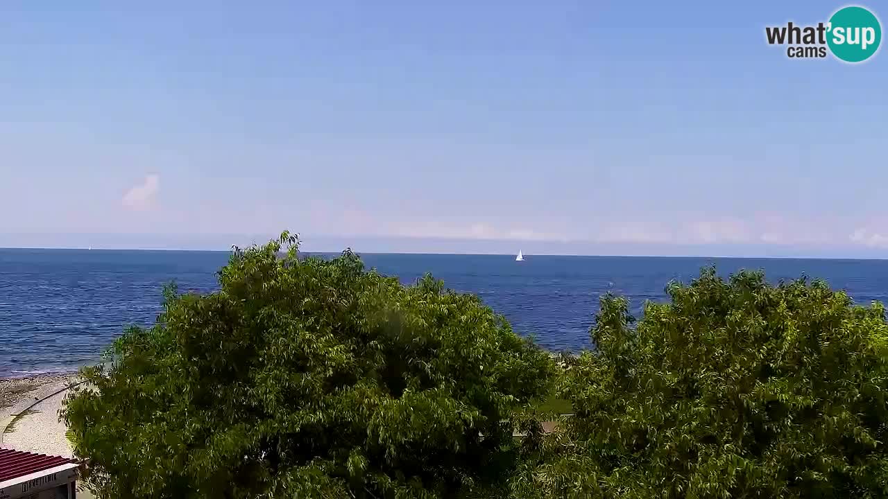 Isola – vista dal ristorante “Svetilnik – al Faro”