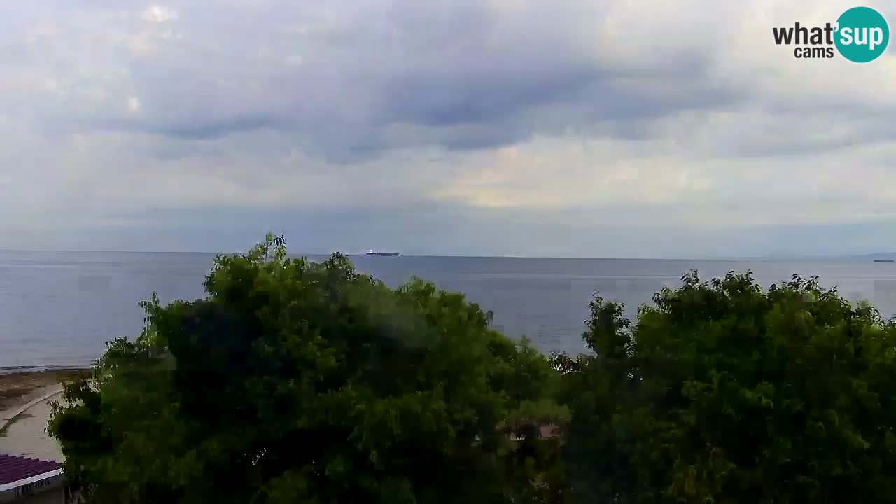 Izola – vue depuis le restaurant “Svetilnik”