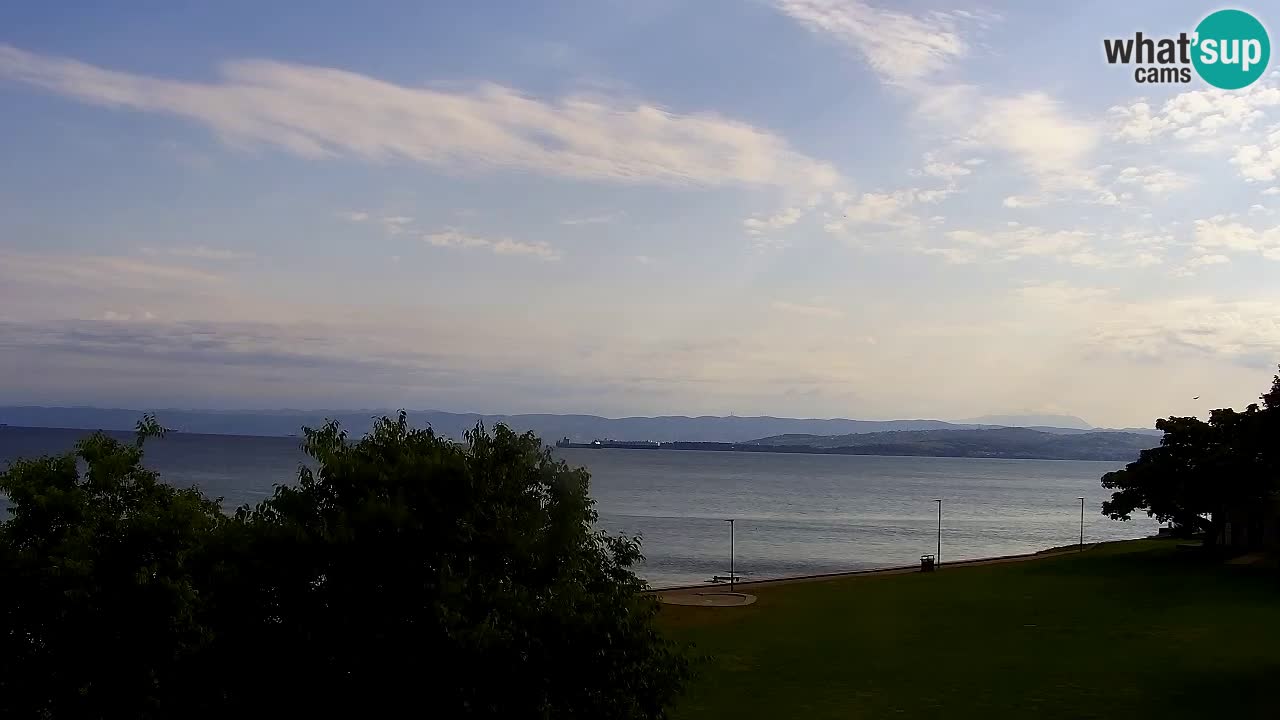 Izola – Blick vom Restaurant “Svetilnik”