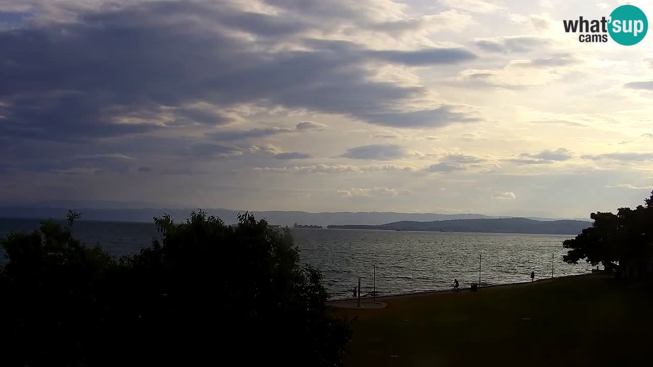 Izola – vue depuis le restaurant “Svetilnik”