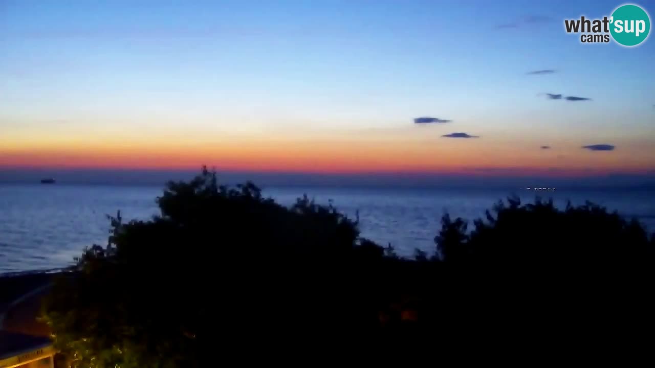 Izola – Blick vom Restaurant “Svetilnik”