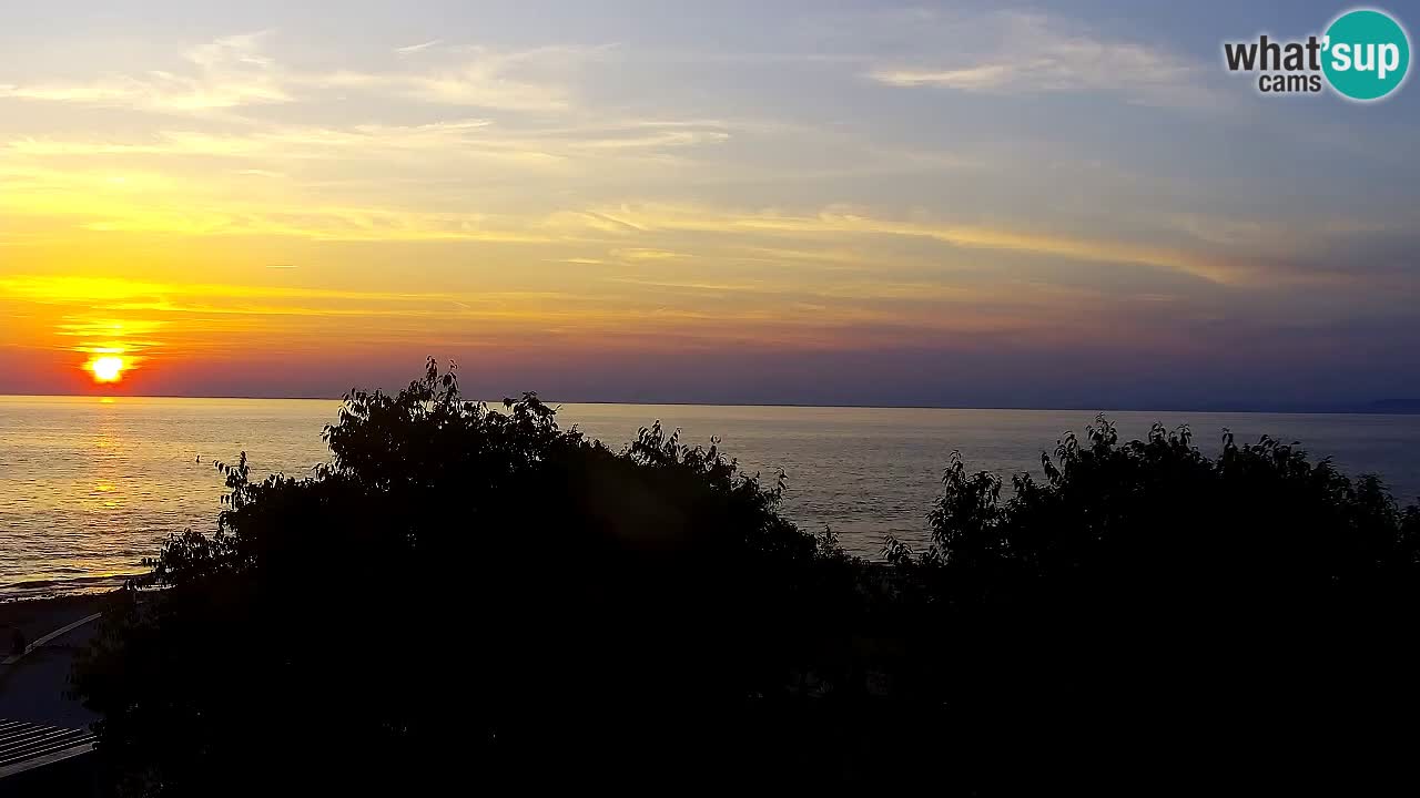 Isola – vista dal ristorante “Svetilnik – al Faro”