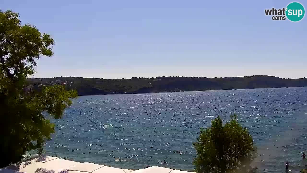 Isola – vista dal ristorante “Svetilnik – al Faro”