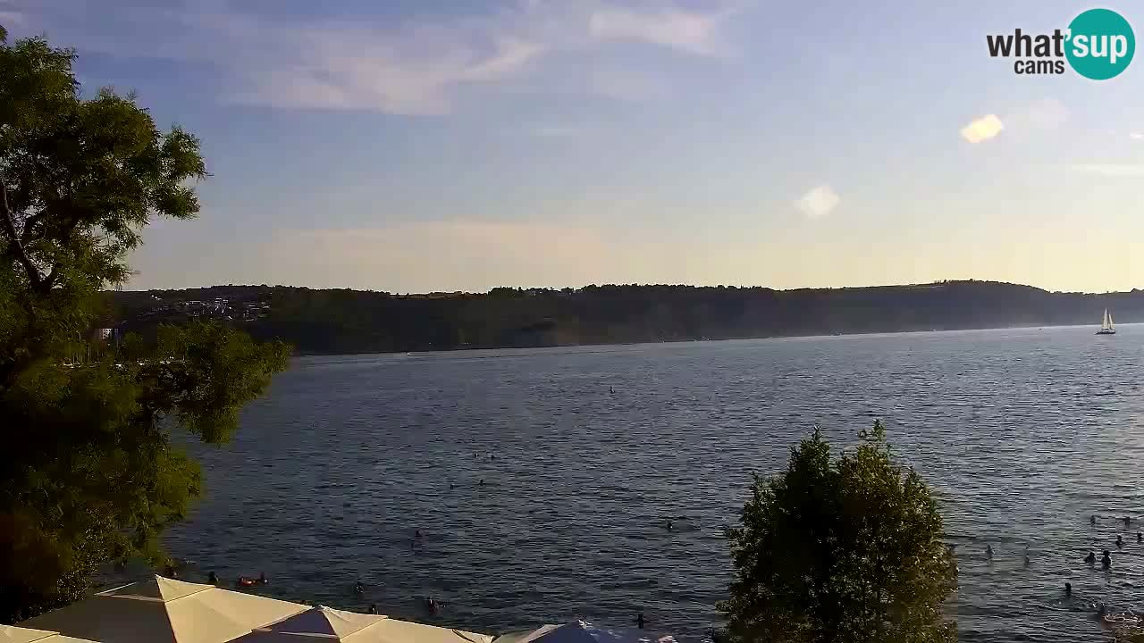 Izola – vue depuis le restaurant “Svetilnik”