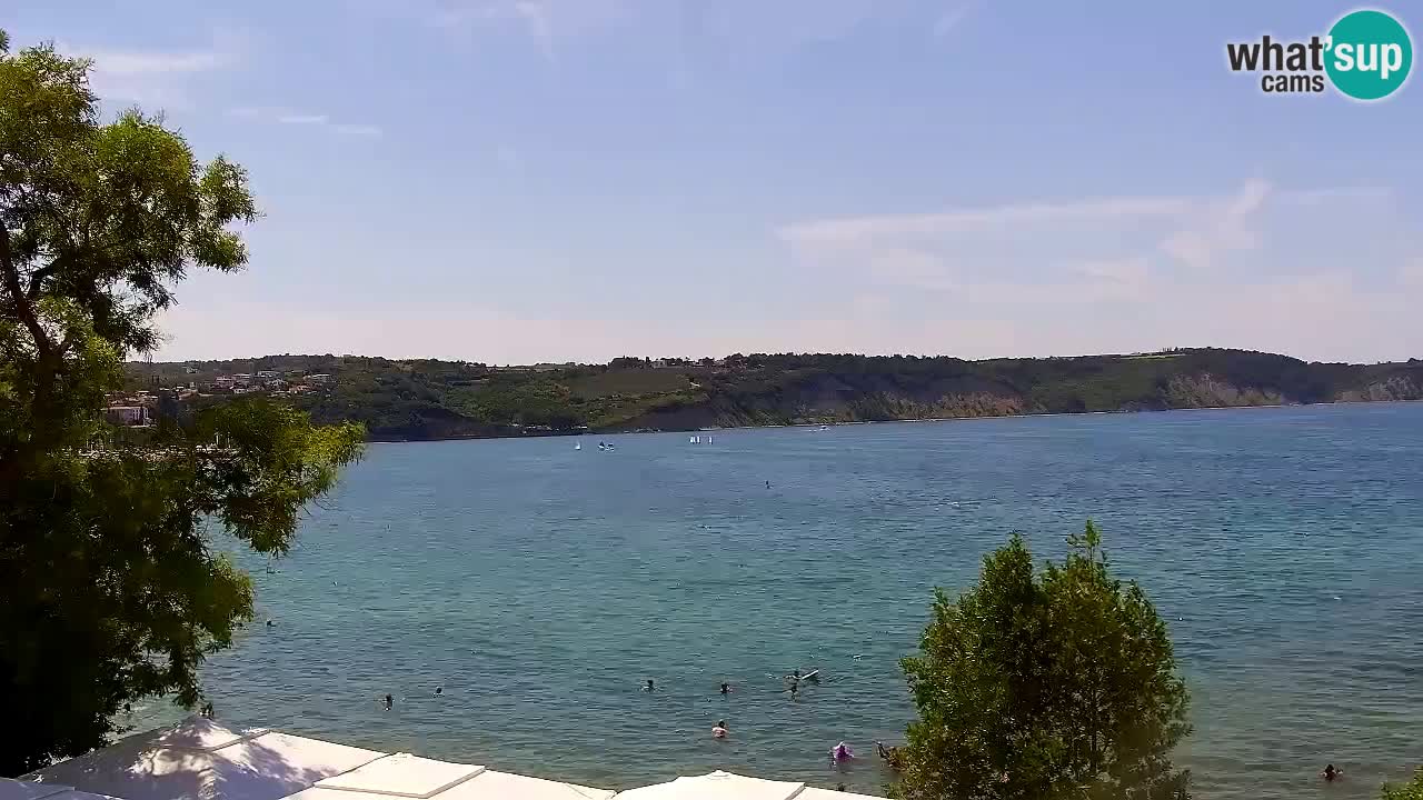Izola – vue depuis le restaurant “Svetilnik”