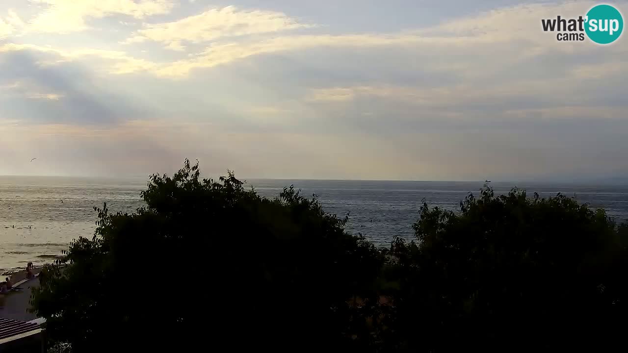 Isola – vista dal ristorante “Svetilnik – al Faro”