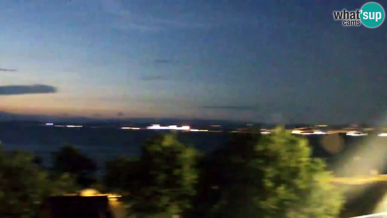Izola – vue depuis le restaurant “Svetilnik”