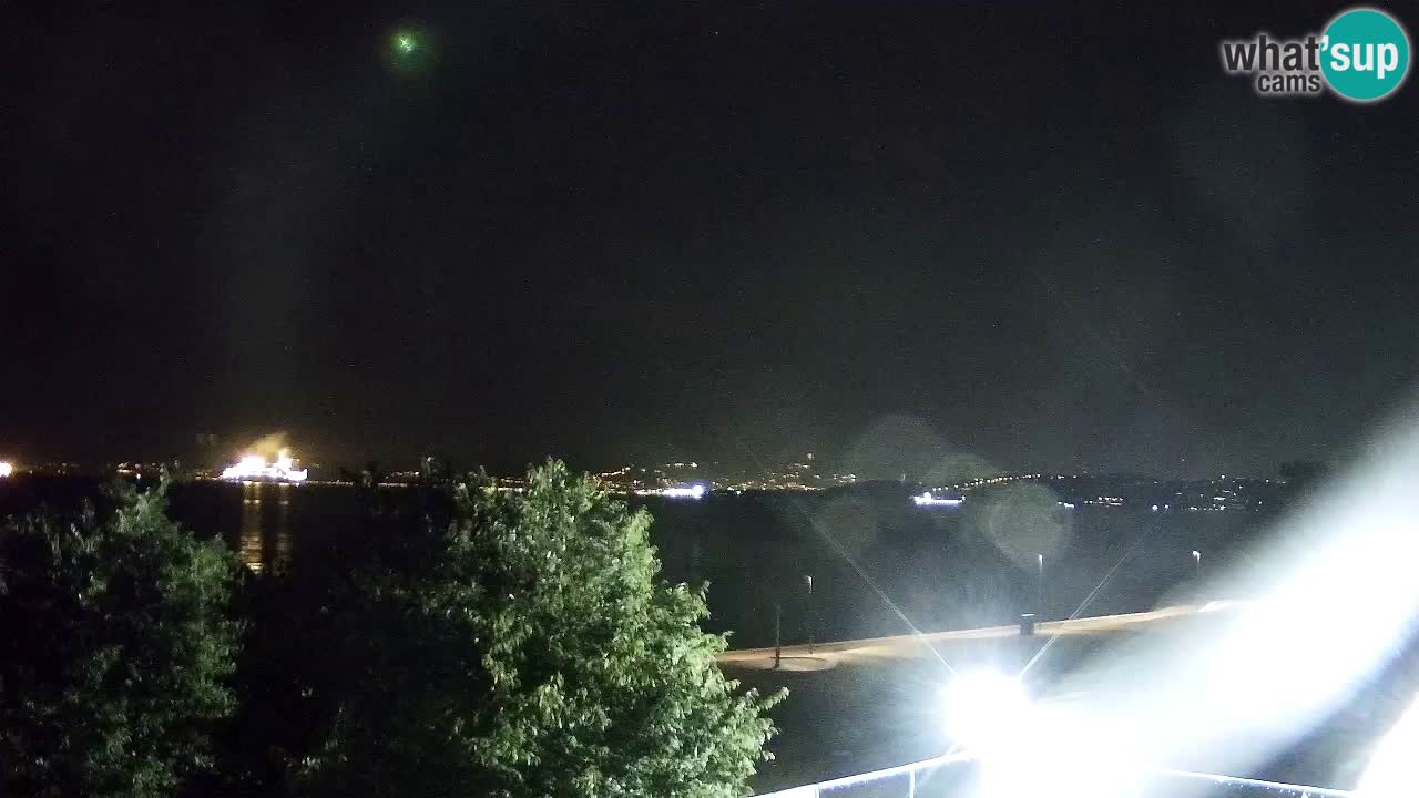 Izola – vue depuis le restaurant “Svetilnik”