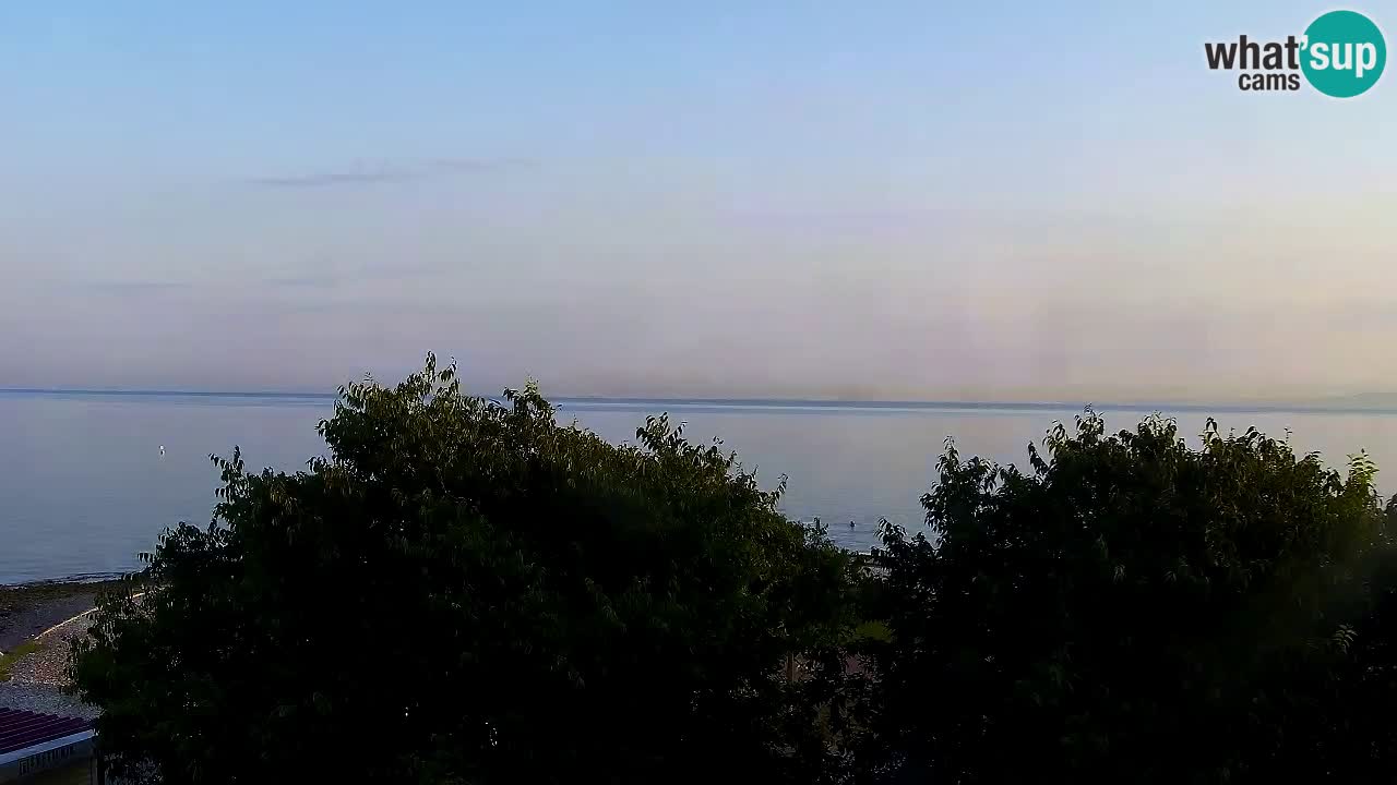 Izola – vue depuis le restaurant “Svetilnik”