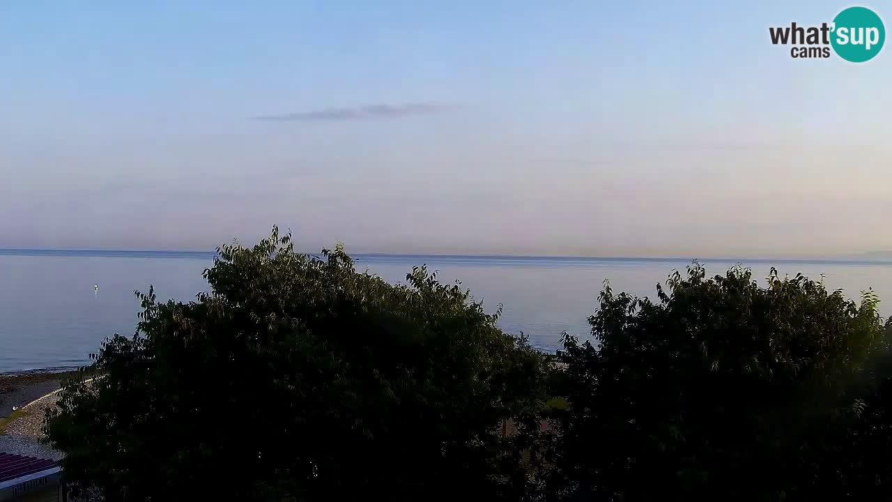 Izola – vue depuis le restaurant “Svetilnik”