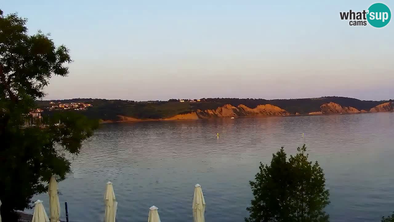 Izola – vue depuis le restaurant “Svetilnik”