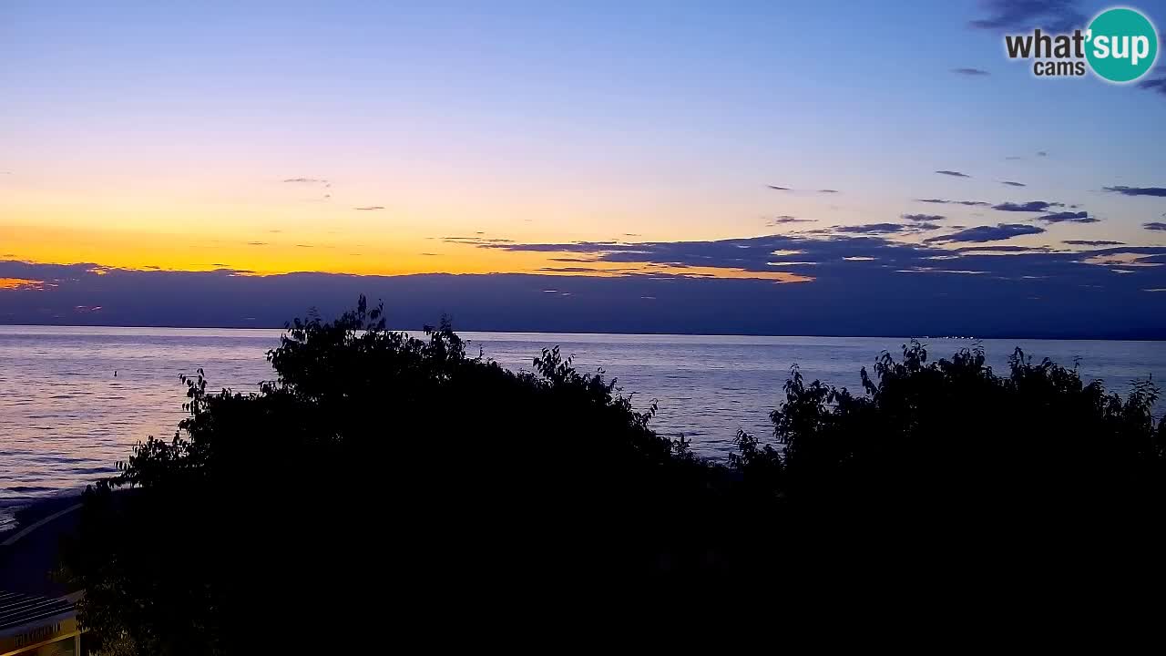 Izola – vue depuis le restaurant “Svetilnik”